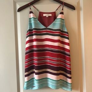 Final Price Drop! Striped LOFT cami